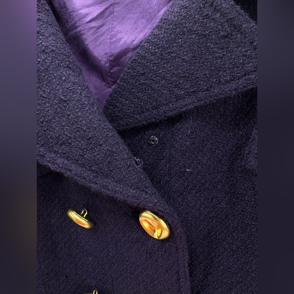 Vintage Richard Carriere France for Saks FA Wool Tweed Silk Lined Blazer Sz 8 - Picture 4 of 9